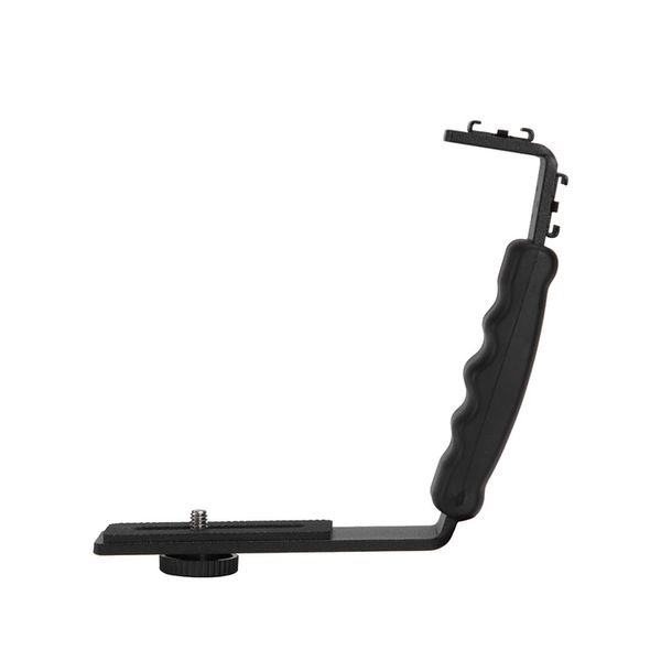 Caruba Winkelschiene mit Blitzschuh  L-Form