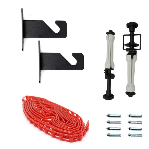 Caruba Aufhängungssystem für 1 Rolle Wand-/Wandmontage  für 1 Rolle Wand-/Wandmontage