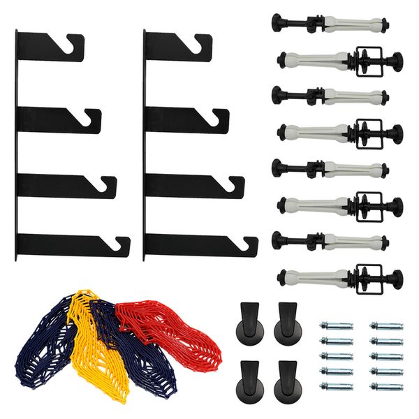 Caruba Aufhängungssystem für 4 Rollen Wand-/Wandmontage  für 4 Rollen Wand-/Wandmontage