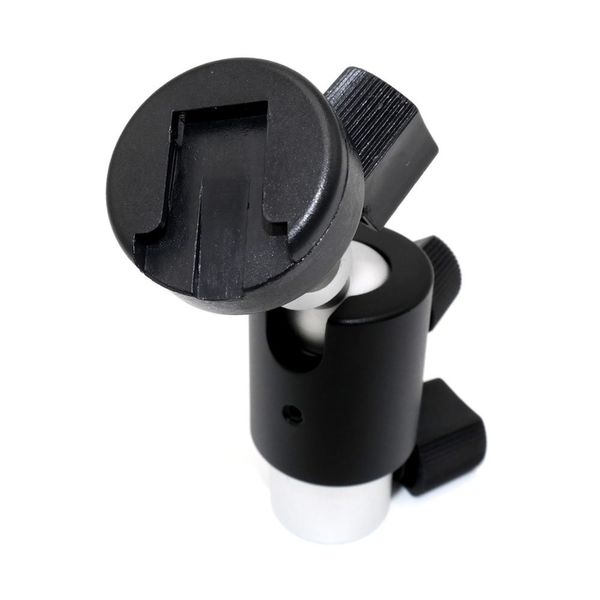 Caruba Kugelkopf mit Blitz-/Schirmhalterung  Standard-Kaltschuh