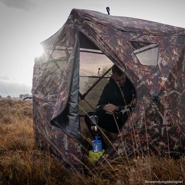 Caruba Camouflage Tarnung Durchscheinzelt 2 Personen 