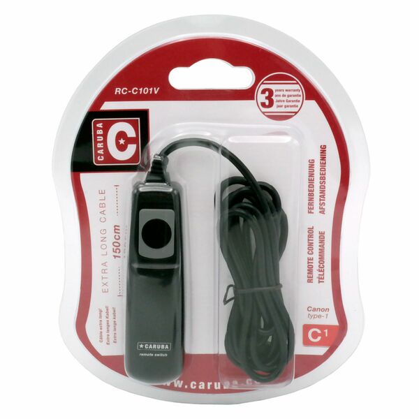 Caruba Canon Typ 1 Fernbedienung  (Canon RS 80N3) 1,5m