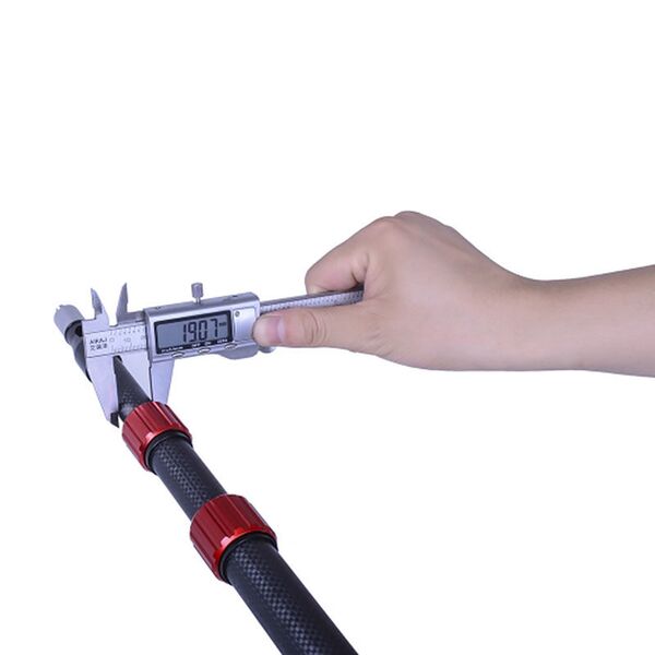 Caruba Carbon-Mikrofon-Boomstange (90cm 300cm) Universal 