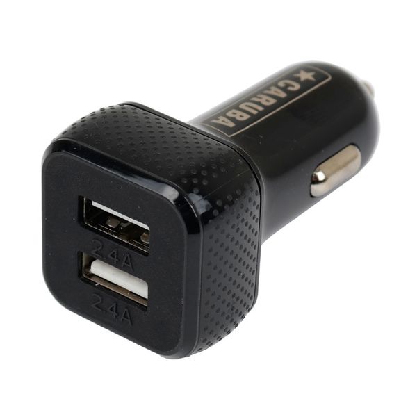Caruba Duo USB Autoladegerät  Schwarz