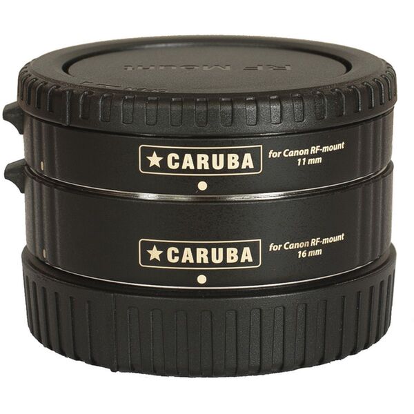 Caruba Extension Tube Set Chrom Typ II für Canon RF 