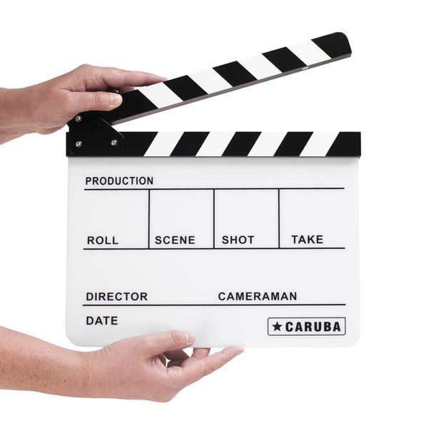 Caruba Filmklappe  Weiß