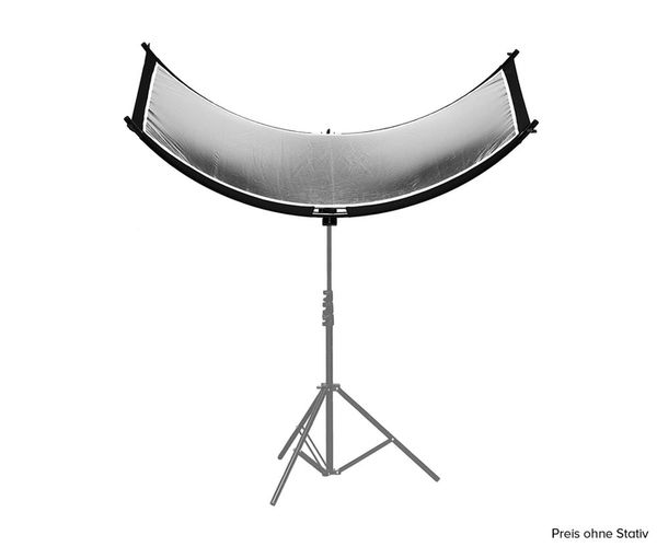 Caruba Gebogener Gesichtsreflektor  180 cm / 65 cm