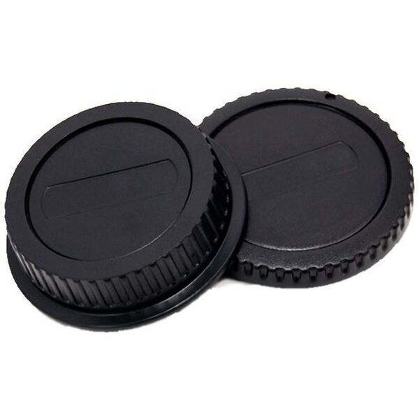 Caruba Hinterer Linsen- und Gehäusedeckel für Leica L 