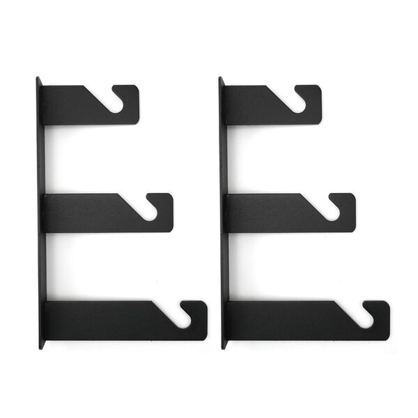 Caruba Hintergrundhalterhaken Wandmontage  3 x Hintergrundrollensystem