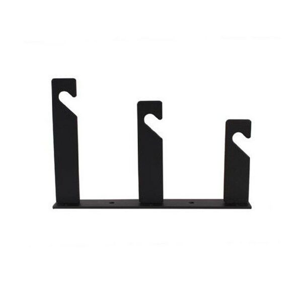 Caruba Hintergrundhalterhaken Wandmontage  3 x Hintergrundrollensystem