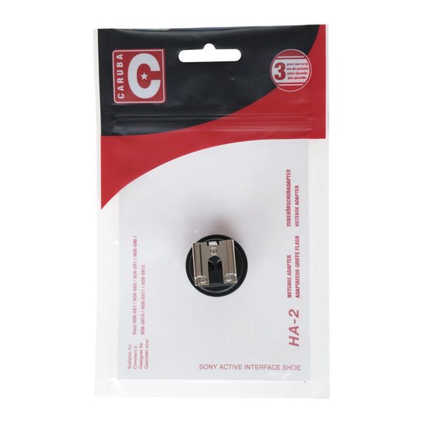 Caruba Hotshoe-Adapter HS-2 für Sony Active Interface 