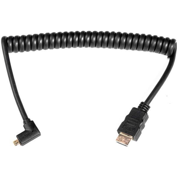 Caruba Micro HDMI Federleitung gewinkelt 