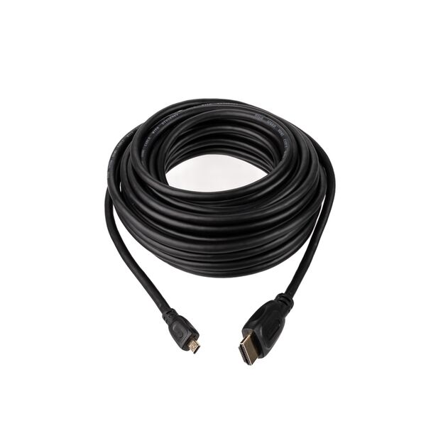 Caruba Micro-HDMI Stecker Kabel (kein Chipsatz)  10 Meter