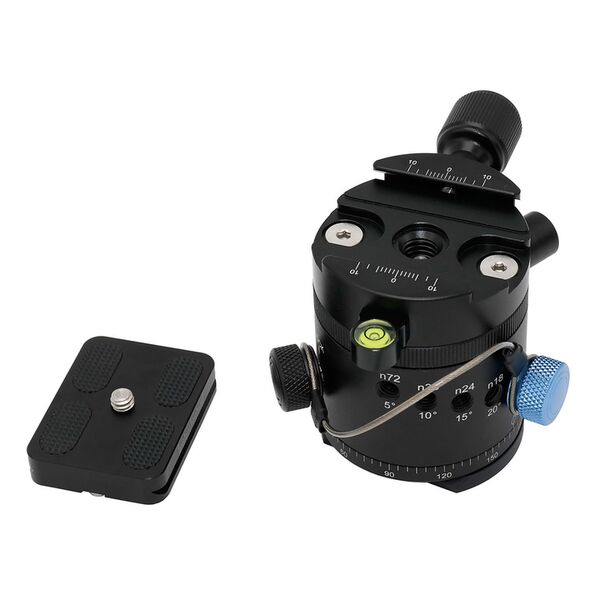 Caruba Panoramaklicksystem  mit Rackmontage Oberring und Schnellspanner (