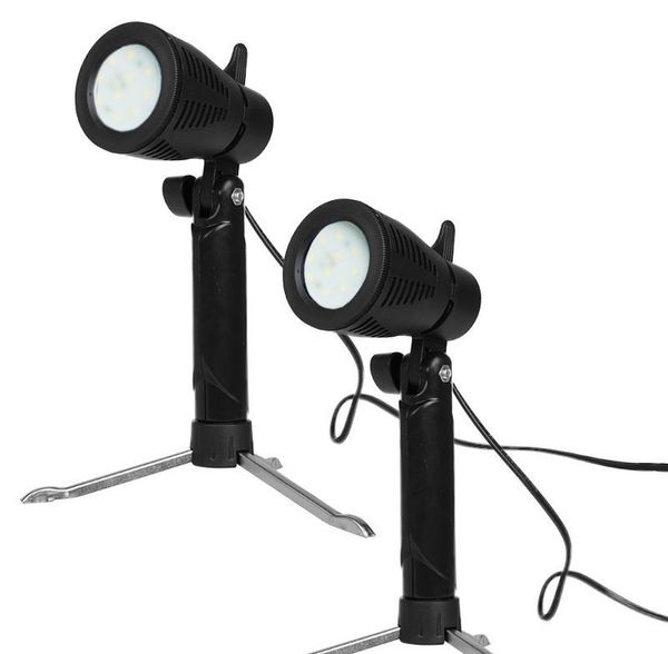 Caruba Portable Fotostudio mit separaten LED-Lampen 40x40x40cm 