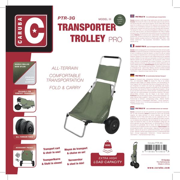 Caruba Pro Trolley III Grün  grün