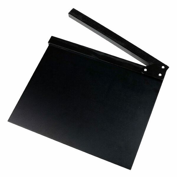 Caruba Professioneller Direktor Clapper BW (Kreide)   Schwarz&mit Kreide beschriftbar