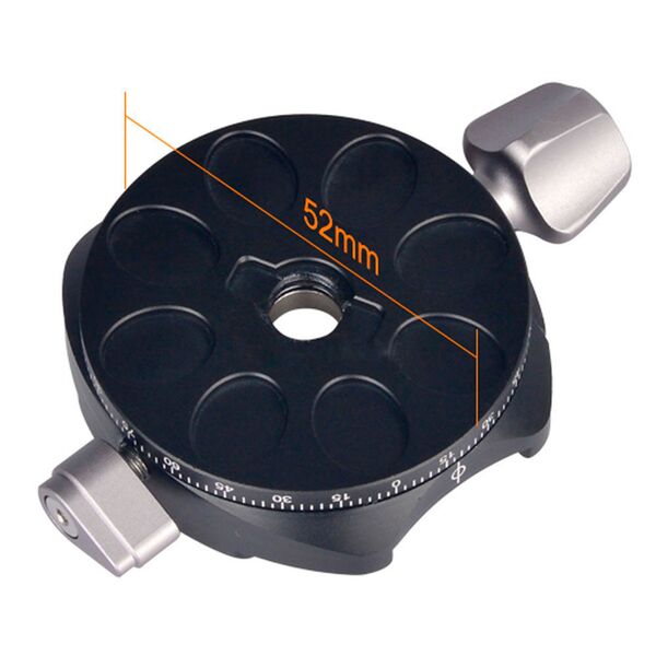 Caruba Schnellkupplung Panorama 3  grau