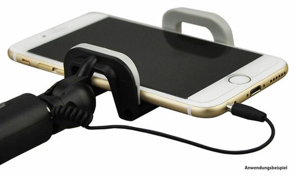 Caruba Selfie Stick Plug & Play  blau