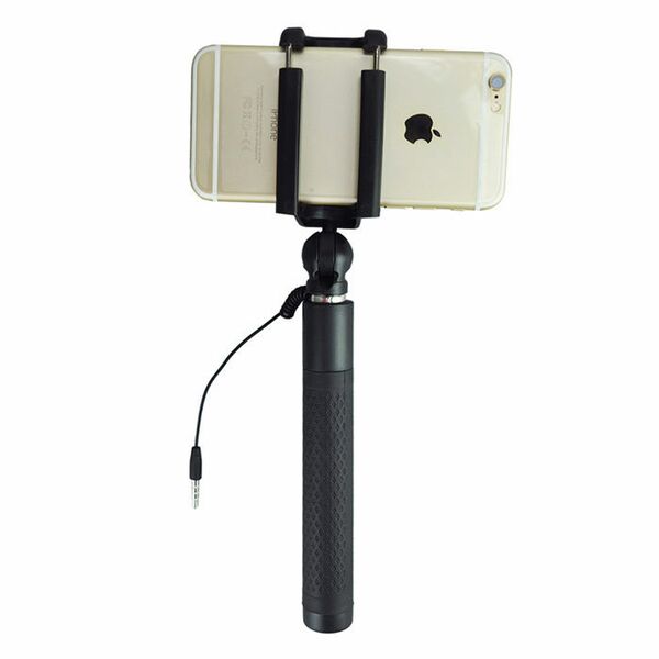 Caruba Selfie Stick Plug & Play  grau