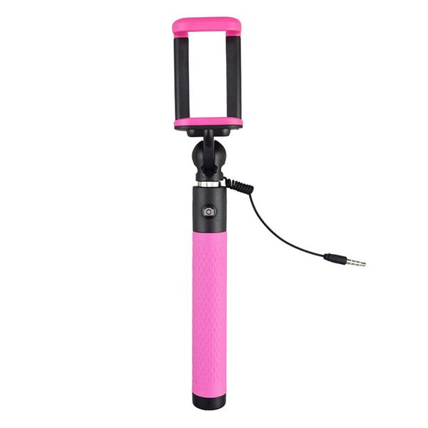 Caruba Selfie Stick Plug & Play  pink