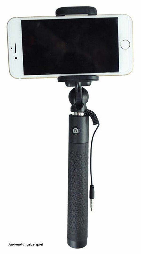 Caruba Selfie Stick Plug & Play  pink