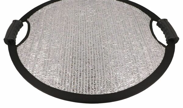 Caruba Silberreflektor Winddurchlässig 110cm  110 cm