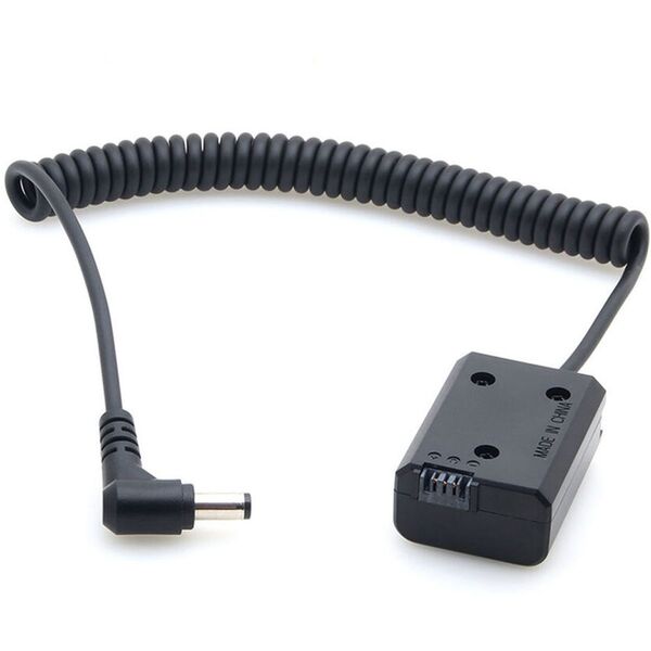 Caruba Sony NP-FW50 Volldecodierung Dummy-Batterie (Spiralkabel) 