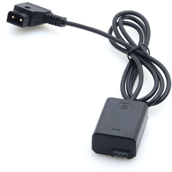 Caruba Sony NP-FW50 Volldecodierung Dummy-Akku + D-TAP 