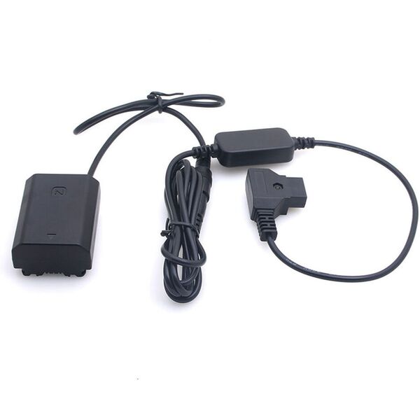 Caruba Sony NP-FZ100 Volldecodierung Dummy-Akku + D-TAP 