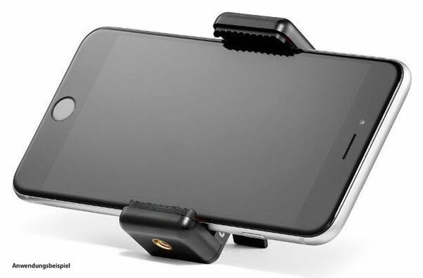 Caruba Universal-Telefonhalter Pro (Schwarz) 