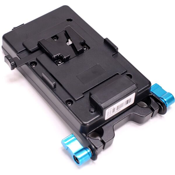 Caruba V-Mount Netzteil mit 15mm Stabhalterung 