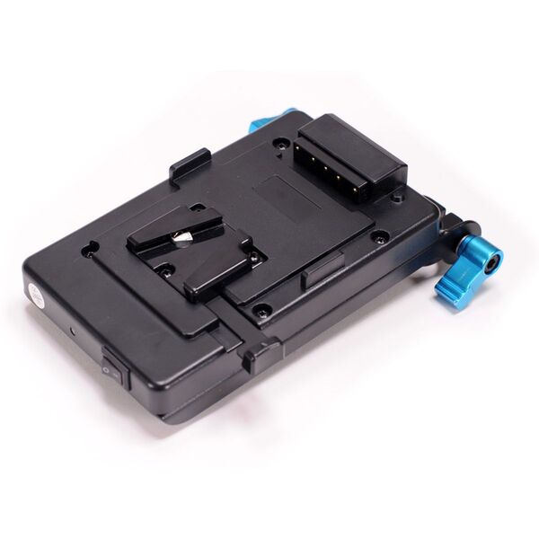 Caruba V-Mount Netzteil mit 15mm Stabhalterung 