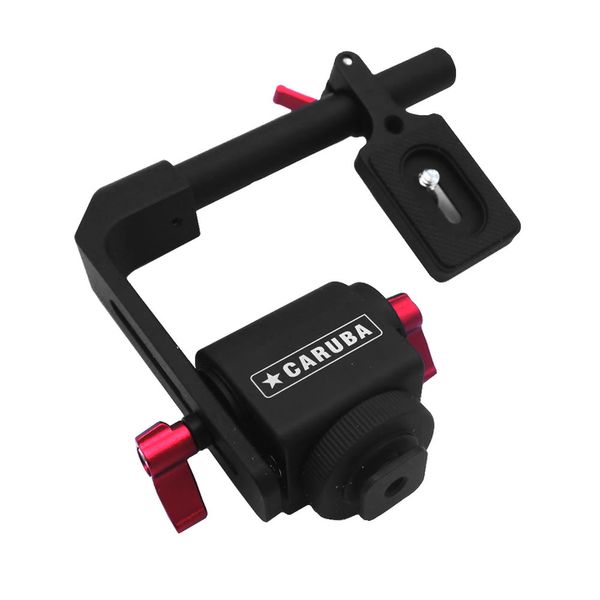 Caruba Zubehör Halterung mit Blitzschuhhalterung 