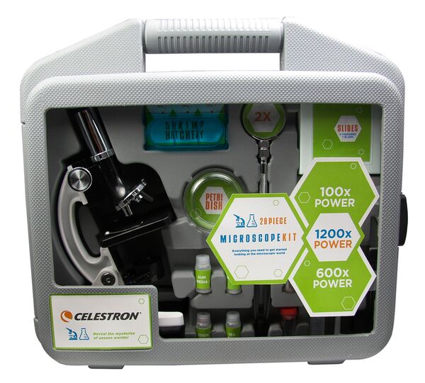 Celestron 28-teiliges Mikroskop Kit 