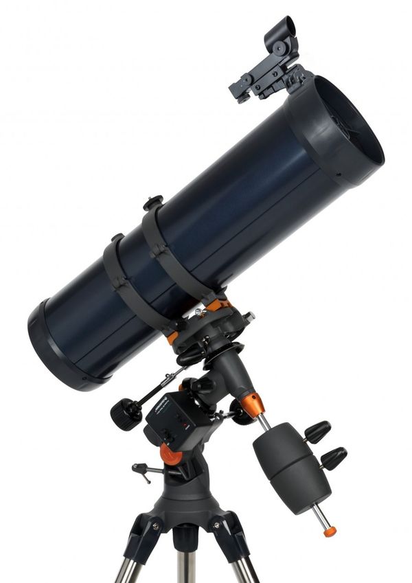 Celestron AstroMaster 130 EQ-MD mit Nachführmotor Newton 