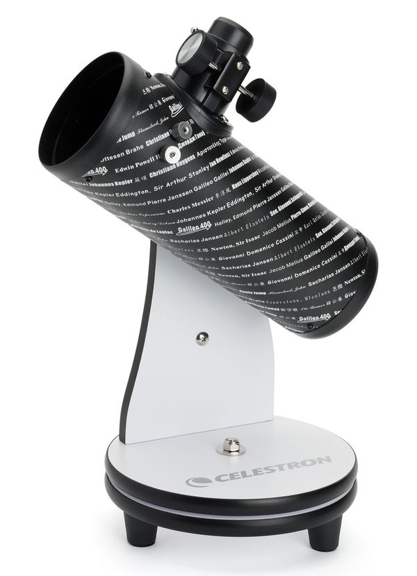 Celestron FirstScope 76 Newton- / Dobson-Teleskop inkl. 2 Okularen (20mm, 4mm) 