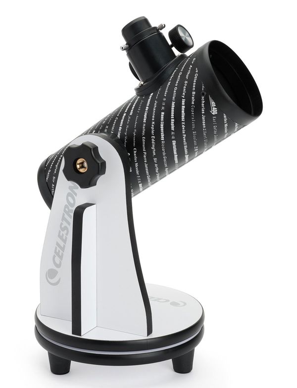 Celestron FirstScope 76 Newton- / Dobson-Teleskop inkl. 2 Okularen (20mm, 4mm) 