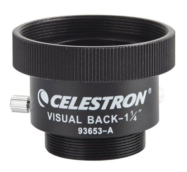 Celestron Okularstutzen 1 Zoll m. 2 Zoll SC-Gewinde (Visual Back 1 Zoll) 