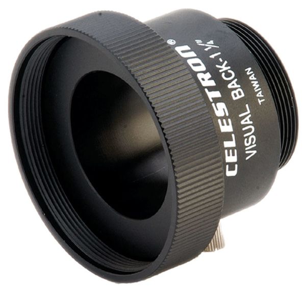 Celestron Okularstutzen 1 Zoll m. 2 Zoll SC-Gewinde (Visual Back 1 Zoll) 