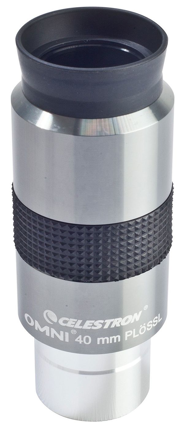 Celestron Omni Okular 1,25 Zoll, 43° Gesichtsfeld  40 mm