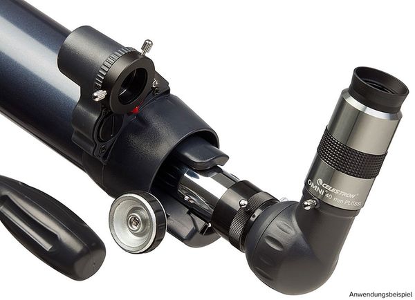 Celestron Omni Okular 1,25 Zoll, 43° Gesichtsfeld  40 mm