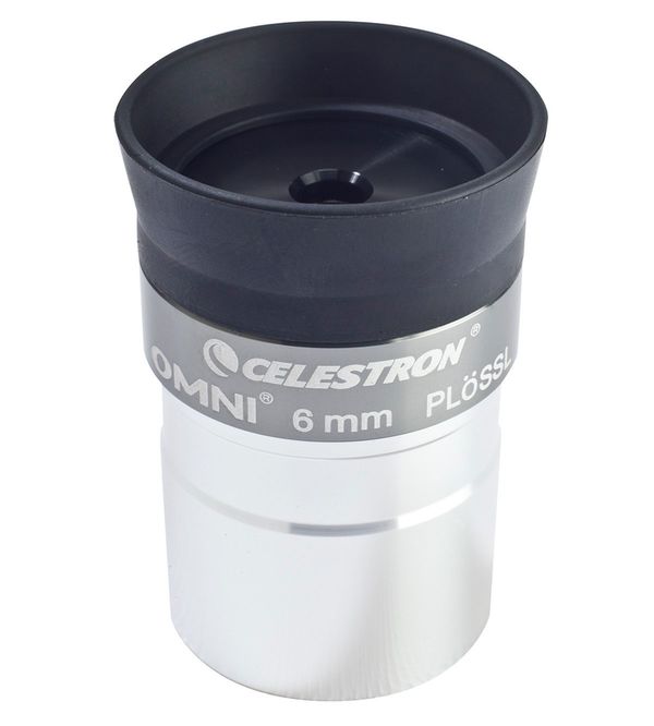 Celestron Omni Okular 1,25 Zoll, 52° Gesichtsfeld  6 mm