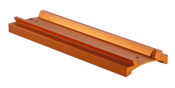 Celestron Schwalbenschwanz-Schiene (CGE), orange eloxiert  für 8 Zoll Tuben