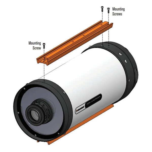 Celestron Schwalbenschwanz-Schiene für 6