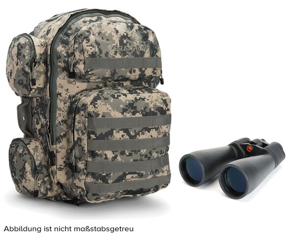 Celestron SkyMaster 15x70 Traveler Set inkl. Camouflage Rucksack 