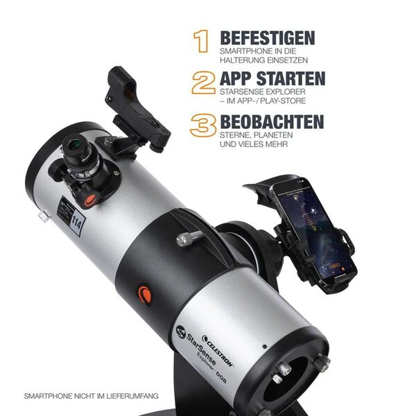 Celestron StarSense Explorer 114mm Tabletop Dobson 