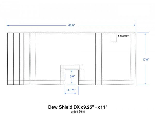 Celestron Taukappe DX für C6 und C8 