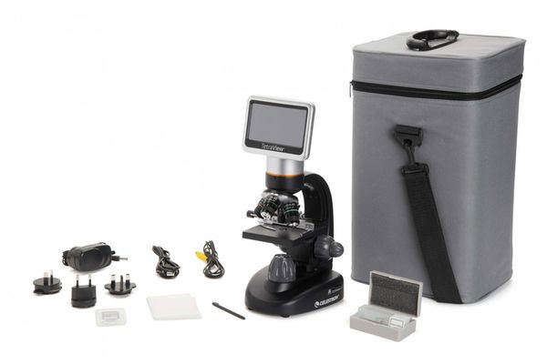Celestron TetraView digitales Mikroskop mit Touch Screen 