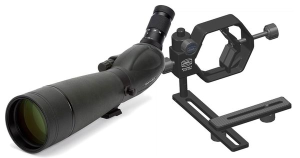 Celestron Trailseeker Spektiv 20-60x80, 45° inkl. Baader MicroStage II 